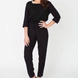 American Apparel Rayon Challis Jumpsuit